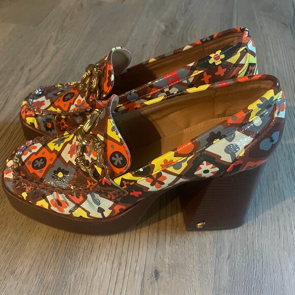 Circus Ny Shoes - Circus NY Women's Susie Platform Retro 70's Slip-On Shoes 8.5 4" Heel